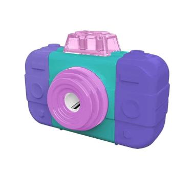 Imagem de Apontador com Depósito Borracha Rolo Click Roxo - Tris