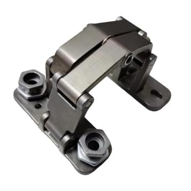 Imagem de Ioensy Dobradiças de porta ocultas para serviços pesados, fácil instalação, práticas, versáteis, de alto desempenho, dobradiças de portão de cerca de 180