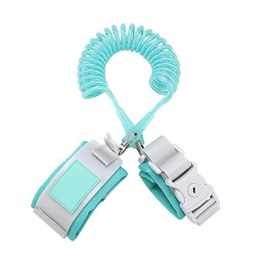 Imagem de Fydun Link Anti -perdido Link, Segurança Aproveitando a Colméia de Crianças Bebês de 2M para Crianças Com o Chicote de Chave de Pulseira para Atividades Ao Ar Livre, Compras (Verde)