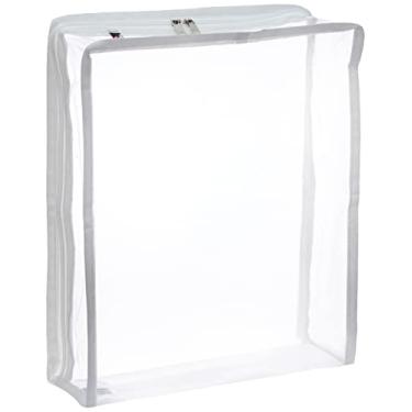 Imagem de Organizador Protetor Plástico De Mala Peças Roupas 30x35x10