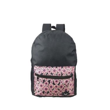 Imagem de Mochila Escolar Básica Bolsa Escolar Mochila Feminina - YEEP,  Rosa Fl