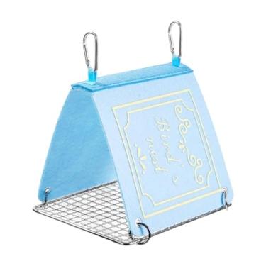 Imagem de Dualoai Rede para, de pássaro de verão, cama para conures, periquito, canário, casa com gancho, gaiola, cabana, refúgio, sala de estar,