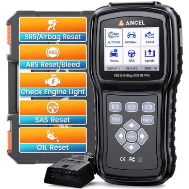 Imagem de Scanner OBD2 ANCEL AD610 Pro - Leitor de código ABS SRS
