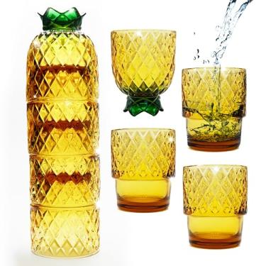 Imagem de Unique Cocktail Glasses - Nocturnal Collection | Fun Drinking Glasses for Cocktails, Wine, Water & Whiskey | 13.5oz Each - Set of 4