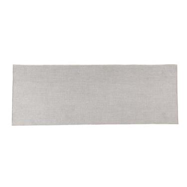 Imagem de Tapete Fiorenzzo Altihaus, 100% Poli�ster, Antiderrapante, Toque Macio, Estilo Minimalista, Para Quarto, Sala ou Corredor, Confort�vel, Lav�vel, Decora��o Moderna (Marfim, 0,66x2,30m (Passadeira))