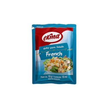 Imagem de Molho Para Salada 3 unidades French Sachê 42x18g Ekma p. Entrega