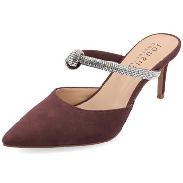 Imagem de Journee Collection Lunna Pump feminino, Vinho, 34