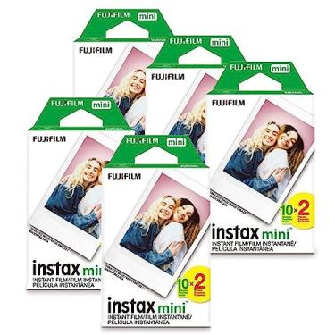 Imagem de Fujifilm Instax Mini 100 Filme para Fuji 7S 8 25 50S 90 300 Câmera Instantânea, Compartilhe SP-1 Branco, Pacote com 5