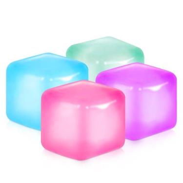 Imagem de Pacote com 4 brinquedos Squishy Fidget APLIST Stress Cube para criança
