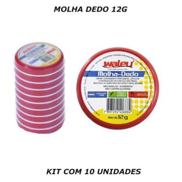 Imagem de Molha dedo 12g maxcril 10 unidades - waleu