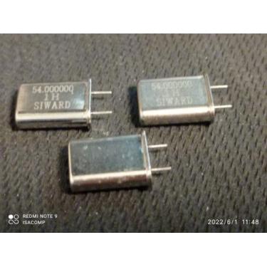 Imagem de 10x Cristal 54,000mhz 49u Pre Siward