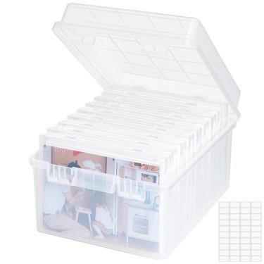 Imagem de Caixa de armazenamento de fotos Lifewit 5x7 para fotos com 9 protetore