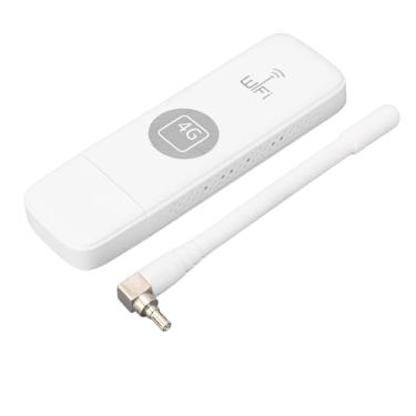 Imagem de Roteador Wi -Fi 4G portátil com antena externa Hotspot USB de alta velocidade para viagens para o escritório de viagens suporte 10 usuários compartilhando sinal estável de rede