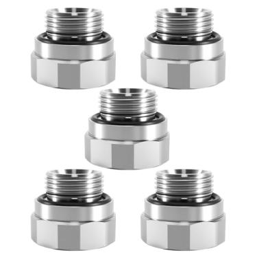 Imagem de 5 peças A-211 27mm-2.0 Rosca Tamanho Válvula de Drenagem de Óleo Adaptador de Metal Adequado para Carros Caminhões Geradores