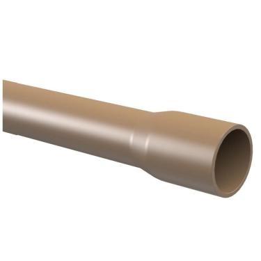 Imagem de Tubo De Pvc Soldável Marrom 3-4"" 25mm 3 Metros - 10.12.178.7 - Tigre Tubo Soldavel 25mmx3m Marrom