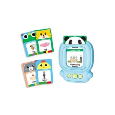 Imagem de Aprenda brincando inglês 224 palavras azul - dm toys dmt6868
