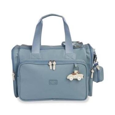 Imagem de Bolsa de Maternidade MasterBag Anne Carrinhos Azul-Masculino