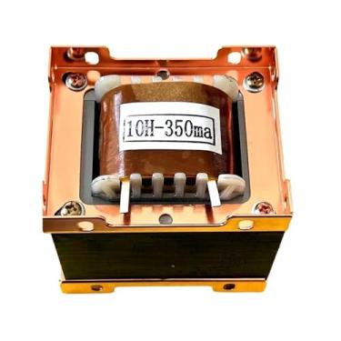 Imagem de Amplificador de tubo transformador 10H-350ma bobina de estrangulamento indutor de vesícula biliar de cobre puro EI86 nstallation