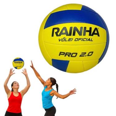 Imagem de Bola Volei Profissional Rainha Quadra Praia Oficial Pro 2.0