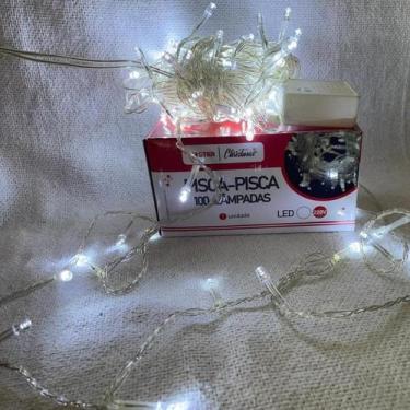 Imagem de Pisca Pisca 100 Leds 220v Branca 8 metros - Fuxing
