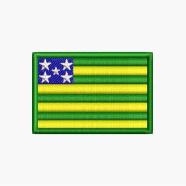 Imagem de Bandeira do Estado de Goiás - Talles Bordados
