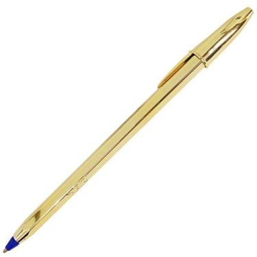 Imagem de Caneta bic dourada