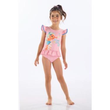 Imagem de Maiô Infantil em Poliéster UV FPS +50 Up Baby, 2