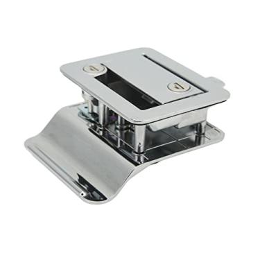 Imagem de ZJchao Fechadura Porta do Rv, Dureza Alta Liga de Alumínio Trava Porta do Rv para o Motorhome Reboque Curso (Chapeamento Cr)