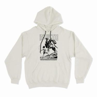 Imagem de Moletom Com Capuz Davi e Golias - Studio Geek, G, Off white
