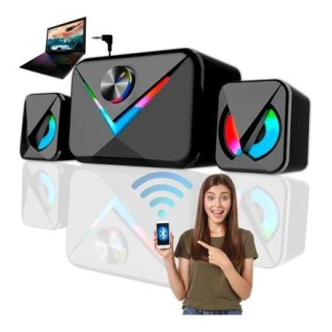 Imagem de Caixa De Som Subwoofer Para Pc Notebook Computador Bluetooth KP-RO821 