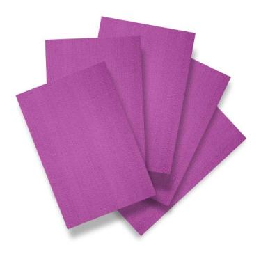 Imagem de Placa de EVA Atoalhada Seller 60x40cm 1,5mm  5 Unidades, Toque Macio, 