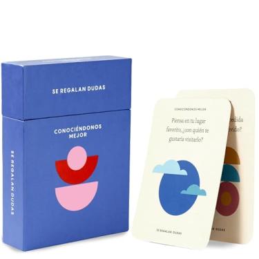 Imagem de Se Regalan Dudas Conociéndonos Mejor | Authentic Conversations Card Deck with Over 60 Questions and Reflections | Strengthen Relationships | Connect with Family and Friends | Personal Growth