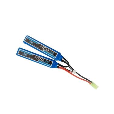 Imagem de Bateria De Airsoft Lipo 7.4v 2s 1100mah - Leão