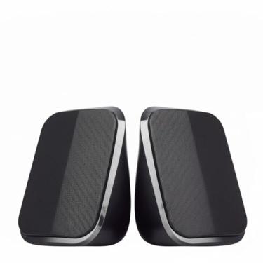Imagem de Caixa de Som Mini para PC e Notebook 5W RMS, Alto Falante USB e P2 Estéreo com Controle de Volume, Speaker Plug and Play Custo Benefício para Home Office