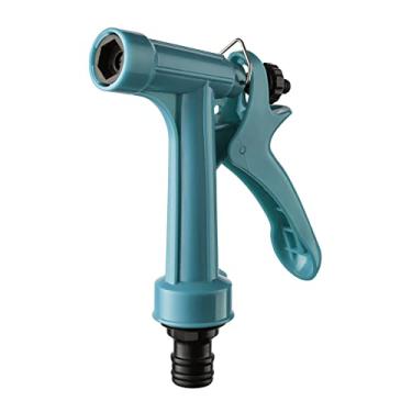 Imagem de Atlas - Esguicho Pistola com Gatilho que Permite Abrir, Fechar e Regular o Fluxo D´água. Com Trava para Fácil Manuseio e Conexão Tipo Engate Rápido.