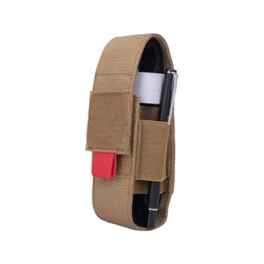 Imagem de Coldre de lanterna tática, suporte de tocha Molle portátil, bolsa de torniquetes táticos de liberação rápida para cinto mochila colete peitoral