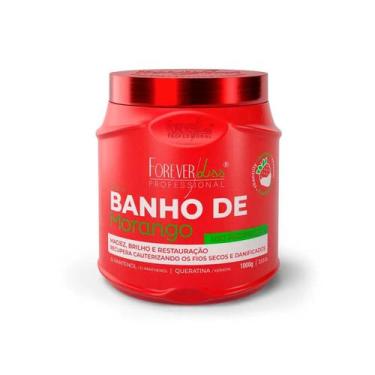 Imagem de Máscara Banho de Verniz Morango Forever Liss 1kg - Forever Liss Profis