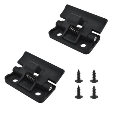 Imagem de MARRTEUM 2 peças de trava de tampa do console central, 58908-12080 trava de tampa do apoio de braço do console central compatível com 4Runner 2010-2019 e 1984-1989, Yaris 2007-2016, Scion xB 2010-2015