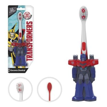 Imagem de Escova Dental Infantil 3D Optimus Prime ZEIN - Transformers