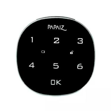 Imagem de Fechadura Eletrônica Digital Para Móveis Armários Em Aço M1602 - Papai