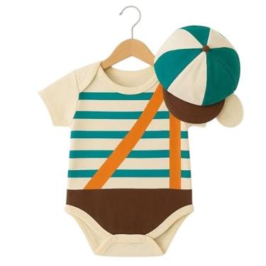 Imagem de Fantasia Chaves bebê menino body temático com chapéu Turma do Chaves (Body, M)