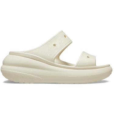 Imagem de Sandália crocs classic crush platform sandal bone-Feminino