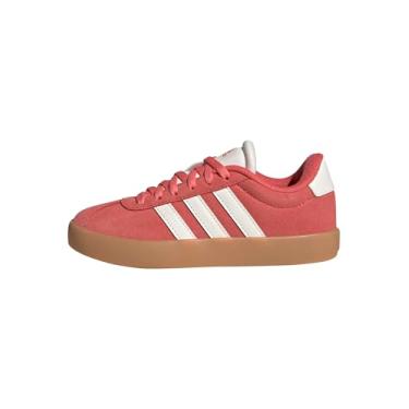 Imagem de adidas Tênis infantil unissex Vl Court 3.0 (criança pequena), Preloved escarlate/branco/vermelho brilhante, 11 Little Kid
