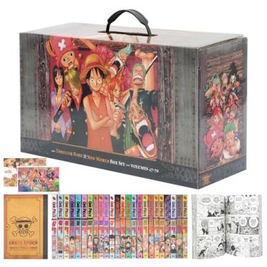 Imagem de RAUENHABE Conjunto de mangá One Piecee Boxes 3: Volumes 47-70 with Premiu Thriller bark to New World