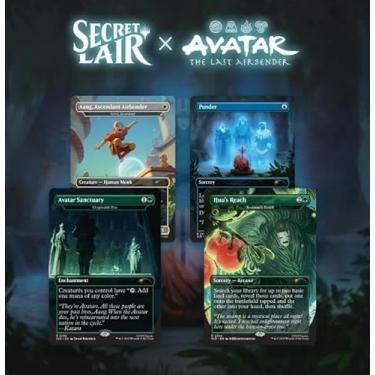 Imagem de Magic The Gathering Secret Lair x Avatar: The Last Airbender | A Lot to Learn (Non-Foil)