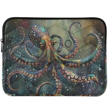 Imagem de Capa para notebook Marine Dream Octopus para MacBook 13 polegadas, acessórios de computador universais de 13 a 14 polegadas