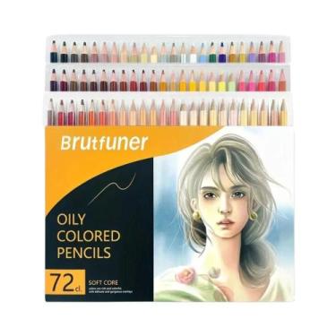 Imagem de Conjunto De Lápis De Cor Em Tons De Pele 26/50/72 Peças À Base De Óleo