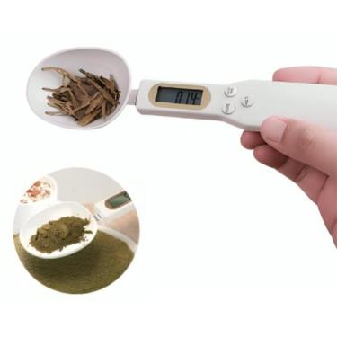 Imagem de Balança Digital de Cozinha Colher Medidora 500g Alta Precisão - KAPBOM