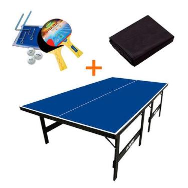 Imagem de MESA PING PONG ESPECIAL MDP 15MM - Olimpic 1013 + KIT TÊNIS DE MESA 50