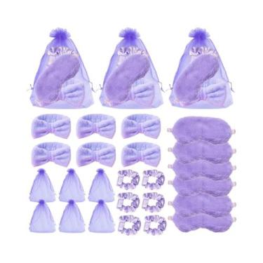 Imagem de Conjunto De Pijamas De Pelúcia Para Festa 24 Peças Presente De Casamen